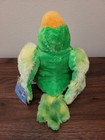 Ganz Webkinz Plush Bird Parakeet Hm354 Green Yellow  8-inch Stuffed Animal Nwt