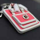 Nwt Coach Leather Keychain 63836 Mini Handbag Purse Charm  Key Ring Fob New