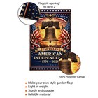 Usa 250th Anniversary Garden Flag 1776-2026 Semiquincentennial Liberty Banner