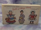 Mid-century Dolls Of Many Lands In Native Attire Vtg Notes 20 Cards Box 1950 s