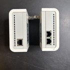 Two Netgear Powerline Adapters   Xe104   Xet1001   85mbps Ethernet Switch   