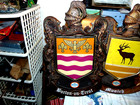 4 Vintage 50 Years Old plasatic Light Olympia Beer Bar Wall Hanger Adverstsments