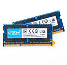 For Crucial 16gb 8gb 2rx8 Pc3l-12800s Ddr3-1600mhz So-dimm Laptop Memory Ram
