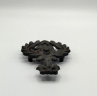 Antique Vintage Eagle Cast Iron Black Iron Mini Trivet Americana