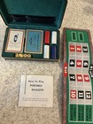  Vintage Anson Portable Travel Roulette Casino Set Case Promotional Cards Mat