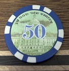 Ulysses S  Grant  50 Casino Poker Chip