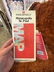 M1 Lot Of 5 Vintage Rand Mcnally And Universal Map Road Maps