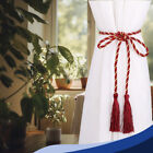 Curtain Tie Backs Ropes Slinky With Tassels Cord Tiebacks Holdbacks 100cm Length