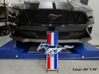 Ford Mustang Color Pony Tribar Heavy Duty Steel Sign  20  X 19  - Ford Licensed