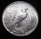 1921-p Peace Silver Dollar - Brilliant Uncirculated Bu - Free Shipping