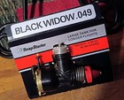 Vintage Cox Black Widow  049 Snapstarter Nos No 150 Model Airplane Engine Rc