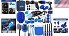45-piece Professional Car Detailing Kit For Interior   Exterior Cleaning