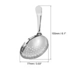 Julep Strainer  1pcs - Stainless Steel Cocktail Strainer Spoon  silver  155mm 
