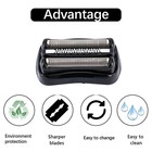 2x 21b Replacement Shaver Head Compatible With Braun Series 3 3000 3010s 3080s