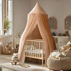 Vhaso Cotton Kids Bed Canopy  Nursery Room Baby Crib Hanging Curtain Mosquito   