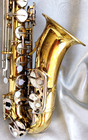 Vint  Gulf Buffet Dynaction Stencil  santoni  Alto Sax W case   Musart Mpc -nice