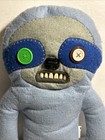 Original Spin Master Fuggler Sickening Sloth Blue Plush Monster Toy Euc Rare