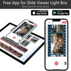 Slide Viewer Light Pad  Slides And Film Negative Scanning  3 Brightness Levels
