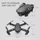 New 2025 Rc Drone With 4k Hd Dual Camera Fpv Wifi Foldable Quadcopter  4 Battery