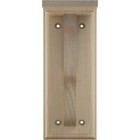 Wood Brackets 3 1 2 w X 7 d Traditional Rubberwood Decorative Brackets 9h