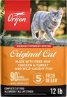 Orijen Original Grain-free High-protein Premium Dry Cat Food  12-lb Bag
