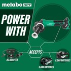 Metabo Hpt 36v Multivolt Cordless 4-1 2  Angle Grinder Tool Only  G3612dvfq6 New