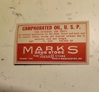 Rjkstamps Vintage Marks stewart Pharmacy Drug Store Labels