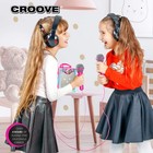 Karaoke Machine For Kids Karoke Set 2 Microphones Bluetooth aux usb Connectivity