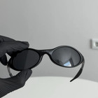 Retro Oakley Eye Jacket 1 0 Gen 2 Sunglasses Black Frame Black Lenses