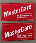 Lot Of 2 - Brand New   Mastercare By Firestone Embroidered Uniform Logo Patches