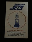 Johnstown Jets 1975-76 Vtg Pocket Hockey Schedule Lockhart Cup Nahl Champions Pa