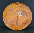 Vintage 3d Aloha Hawaii Hula-girl Beach Sailboat Colorful Plate Tiki Bar Decor 