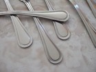 Set Of 6 Dinner Forks Thunder Group Slgd007 Legend Stainless Flatware  7 5  L