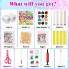 54pc Kids Girls Nano Tape Bubble Kit Double Sided Maker Tape Diy Bubbles Balloon
