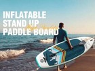 New   inflatable Stand Up Paddle Board 10 2 x32 x6  Wide Stance Non-slip Deck