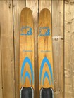 Vintage Set Of Wooden 66  Long Waterskis Water Skis Sea Glider Laurentien