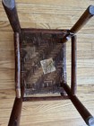 Antique Old Hickory Stool By Indian Willow Co  Martinsville  Indiana