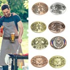 Multifunction Belt Buckle Beer Holder Metal Beer Head Belt Funny Bottle Holder