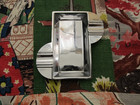 Vintage 1940 s Art Deco Chrome Ashtray