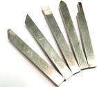 5 Pcs 4x4mm Carbide Tipped Lathe Metal Cutter Bit Cutting Tool Set Turning Bo   