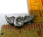 Winged-wheel Pin Vintage Collectible Old Biker Pinback Motorcycle Memorabilia-sm