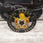 Masonic Auto Car Badge Emblems Mason International Order Of Demolay Black