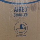 Graco Aire3 Single Stroller  Extra-large Canopy  Recline  Swivel  Blue brown