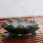 Tea Pet Color Changing Lotus Leaf 13cm Water Spray Kung Fu Tea Pet Ornament