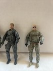 Blue Box  Army Men Figure Lot Of 4 Bluebox Soldiers Military