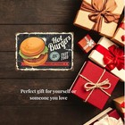 Retro Tin Sign Metal Poster Vintage Wall Decor  Hot Burgers Fast Food  For Pub R