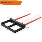 Universal Loader Bucket Mount Hay Bale Spear Spike Stabilizer Spears 3000 Lbs