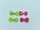 30pcs Assorted Colors Grosgrain Ribbon Hair Bows Alligator Clips For Girls