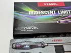 New Vessel Tools 8pc 4308evamu Iridescent Purple Tang-thru Screwdriver Set Rare
