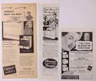 Lot 38 Vintage Clipped Magazine Ads 1940s Kitchen Stoves Ranges